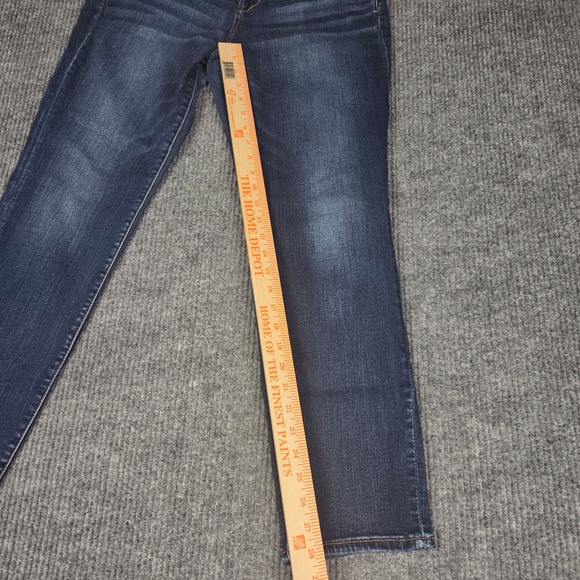 American Eagle Outfitters Women's Jeans Size 16X28 Regular Blue Denim Stretch - Picture 6 of 9